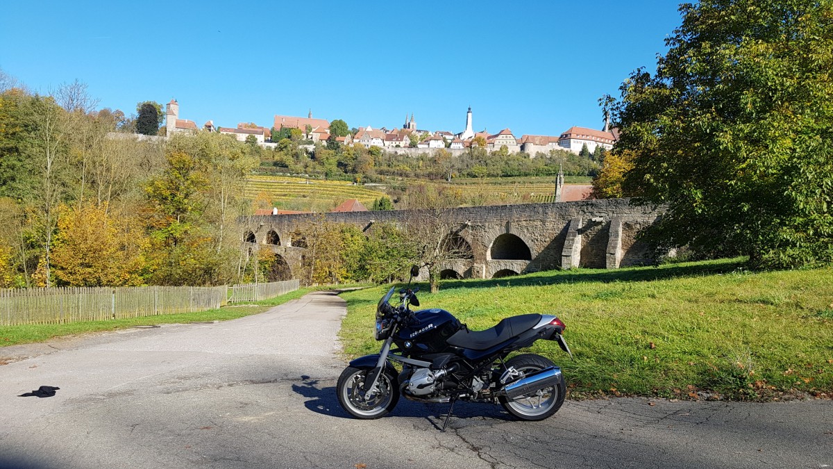Toller Herbsttag in Rothenburg ob der Tauber